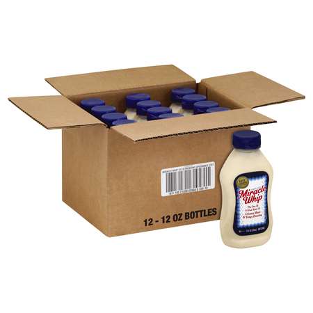 MIRACLE WHIP Miracle Whip Squeeze 12 oz., PK12 10021000026880